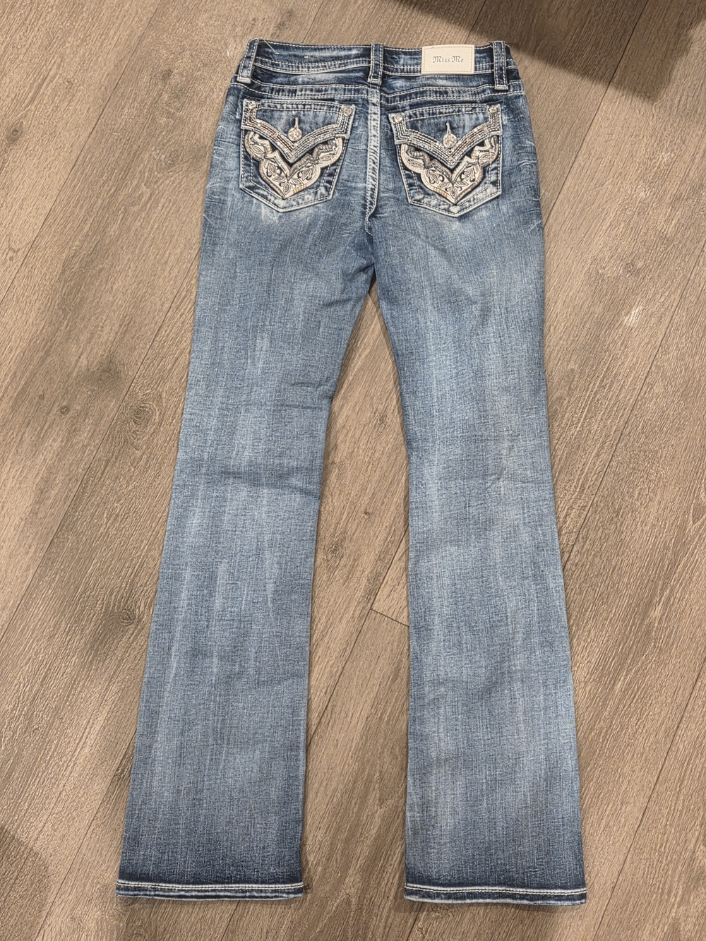 Miss Me Low Rise Bootcut Jeans